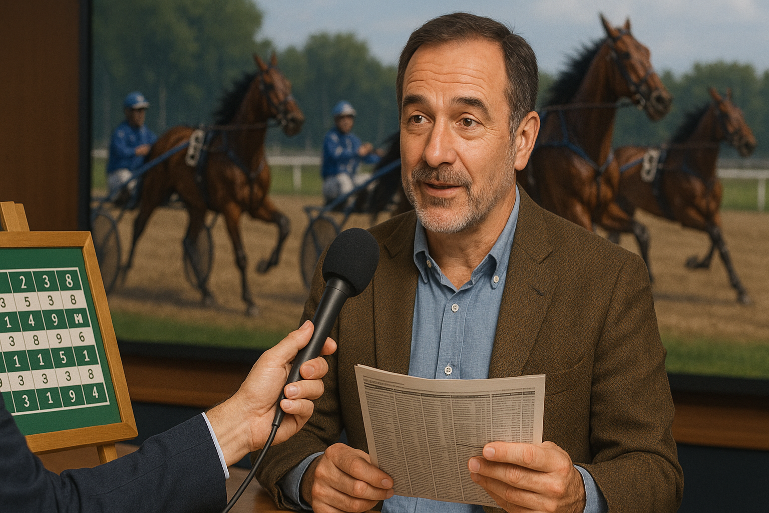 Illustration de l’interview de Julien sur sa méthode turf avec Trotstats